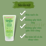 Sữa rửa mặt simple