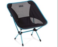 Helinox Chair One 輕量、小巧、可折疊露營椅 顏色: Black/Blue