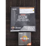 Msi B550m Pro-vdh wifi AMD socket AM4 /AMD Ryzen 5 5600