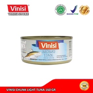Vinisi Chunk Light Tuna 160 Gr / Tuna Kaleng dalam Minyak