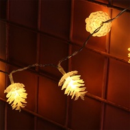 Pine Cones Led String Light 3m 20led Garden Christmas Outdoor Decoration Wedding Party New Year Fair