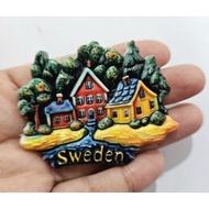 [B3] SWEDEN ~ NORWAY ~ DANMARK ~ESTONIA | ICELAND | VIKINGS | Faroe | Fridge Magnet Collection, Souv