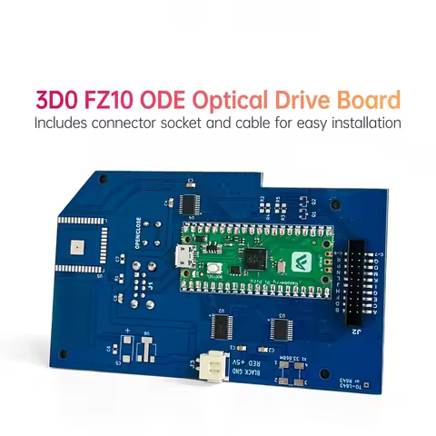 New 3DO FZ-10 ODE Board USB Mode Emulator For FZ-10 Console Quickly Load Games From USB Drive With C