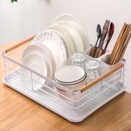 Dish Rack Bowl Holder Stainless Steel Kitchen Sink Drying Shelf Cutlery Drainer Dish over Or