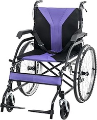 OSJ Wheelchair, 2-in-1, Self-Helping Use, Freestanding, 22.4 inches (57 cm) Large Diameter Steel Wir