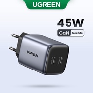 UGREEN 45W GaN Charger with Dual USB Type C Ports Fast Charging for iPad Pro iPad mini SAMSUNG S22 S