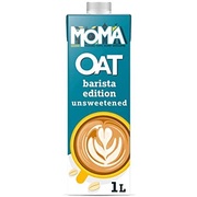 MOMA Barista Edition Unsweetened Oat Milk , 1Liter