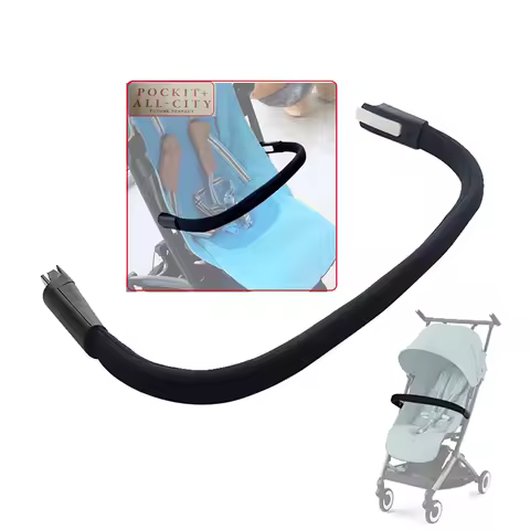 Custom Bumper Bar For GB Pockit + All City Buggy Armrest Flexible Foldable DIY Direct Replacement Ba
