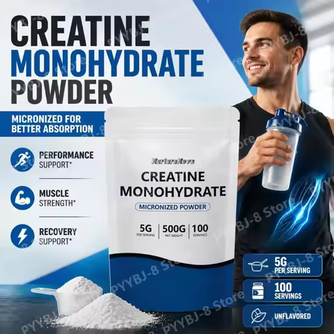 NutureNova Creatine Monohydrate Powder Micronized Gym Strength Training Ingredient for Fitness 100 S