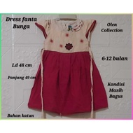 Baby girl dress 0 - 1 year PRELOVED festive baby girl clothes