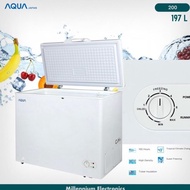Freezer Box Aqua Aqf-200 (W) Kapasitas 200 Liter Chest Freezer