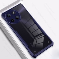 Realme 11 5G Realme11x 2023เคสโทรศัพท์แบบใสสำหรับ Realme 11 11 11ProPlus 11Realme 5G 4G ซิลิโคนเคสโทรศัพท์โปร่งใสอะคริลิคกันกระแทกฝาหลัง TPU นิ่มกันกระแทก