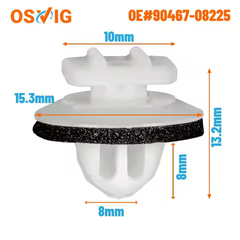 20PCS OE#90467-08225 Wheel Fender Flare Moulding Clip for Toyota Corolla Highlander RAV4 Fits for Le