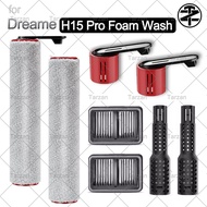 Dreame H15 Pro Foam Wash Wet Dry Vacuum Accessories: roller brush, HEPA filter, Deodorant Stick, bru