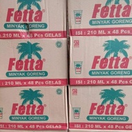 Minyak Goreng Feta Gelas 1 Dus isi 48 x 210ml