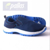 Pallas Jazz Canvas Slip On Casual Shoes (Extra Size Available) |Kasut Sarung Pallas 407-0316 Black/N