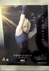 一番賞 Final Fantasy VII Rebirth A賞 Cloud Stride Figure FF7 Square Enix 全新 日版