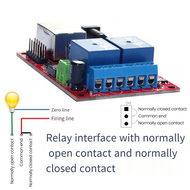 LAN Ethernet 2 Way Relay Board Delay Switch /UDP Controller Module WEB Server