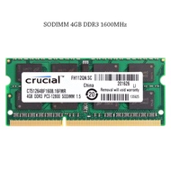 Mix Branded SODIMM 4GB DDR3 1600MHz PC3-12800 Laptop RAM (Refurbished)