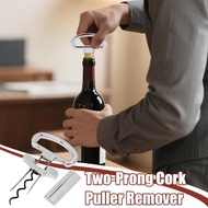 Multifunction Two-Prong Cork Puller Remover Ah-So Old Wine Opener Beer Corkscrew wondeksg