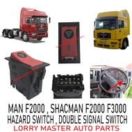HAZARD SWITCH MAN F2000 , SHACMAN F2000 F3000 DOUBLE SIGNAL SWITCH