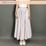KATUN ByNeeth Linea Skirt - Stripes Skirt - Striped Skirt - Cotton Skirt
