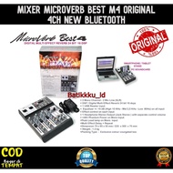 Microverb BEST 4 BEST4 Mixer Original 4Ch New Bluetooth 16dsp