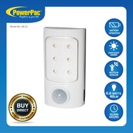 PowerPac LED Night Light with Motion Sensor Light Sensor Light (MC22)