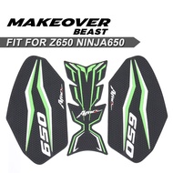 Fit For Ninja 650 Z650 z650 2017-2025 Tank Pad Sticker Motorcycle Fuel Tank Protection Decal NINJA65