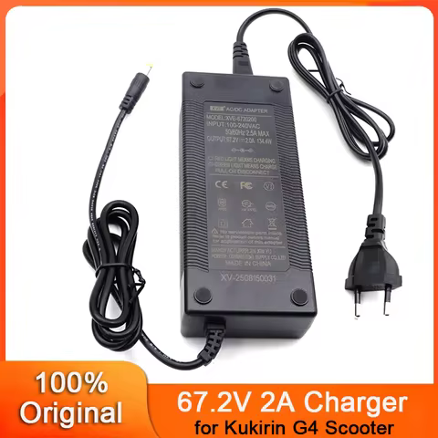 67.2V 2A Charger for Kukirin G4 Electric Scooter 60V Lithium Battery Power Adapter 100-240V 134.4W w