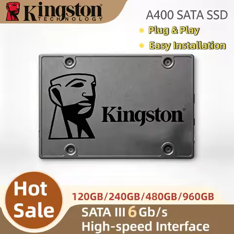 Kingston A400 120GB 240GB 480GB 960GB 2.5 Inch SATA III Internal Solid State Drive High Speed Transf