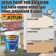 Jotun Jotashield Paint 5 Liter Dazzle Light 0567 / Lotus Root 1108 / Nobile 1177