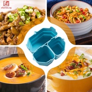 [clarins.sg] Silicone Slow Cooker Bakeware Multifunctional Kitchen Accessories (F)