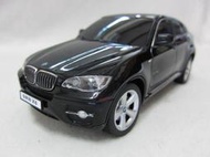 1/24(1:24)全新BMW寶馬X6休旅車黑色擬真烤漆原廠授權遙控車(RASTAR瑪琍歐公司貨)