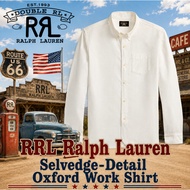 RRL Ralph Lauren Selvedge-Detail Oxford Work Shirt