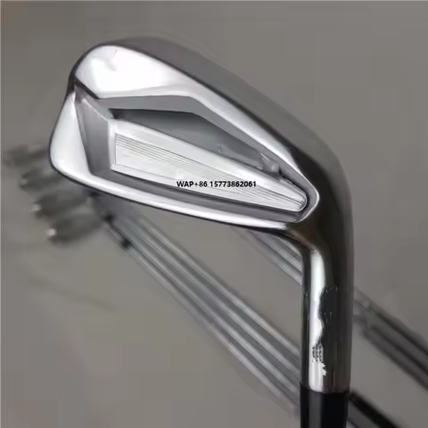 923 Series Full Set of Men's Right Handed Iron Golf Clubs 4-9PG with Rubber Grip