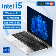 【3 years local warranty】2024  New Laptop Computer Windows 11 Notebook 14.1 Inch Intel Core i5 i7 20GB 512GB 1TB 2TB  1920*1080 Resolution Office Study  computer