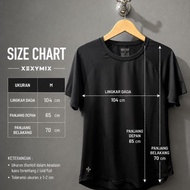 Xexymix sport t-shirt size men women