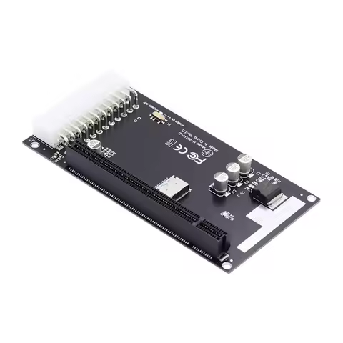 4X Oculink SFF-8612 SFF-8611 to PCIE PCI-Express 16X Adapter with ATX 24Pin Power Port for Mainboard