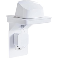 ECHOGEAR Outlet Shelf for Decora/GFCI Outlets - Next-Gen Design with Built-in Cord Storage & Room fo