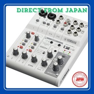 【Japan】YAMAHA Live Streaming Mixer 6-channel White AG06MK2 W