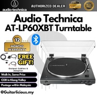 Audio Technica AT-LP60XBT Wireless Belt-Drive Turntable with Bluetooth (AT-LP60XBT / AT-LP60X / ATLP60X ) Vinyl Player