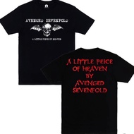 AVENGED SEVENFOLD T-shirt - LITTLE PIECE OF HEAVEN GEN Cotton Combed 20s Thick T-shirt A7X