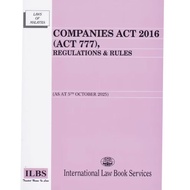 COMPANIES ACT 2016 (ACT 777) Regulations & Rules [As At 5th  OCTOBER  2025]