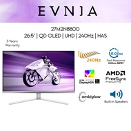 Philips Evnia 27M2N8800 26.5" 4K UHD 240Hz QD OLED Monitor 27M2N8800