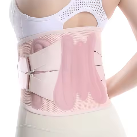 Back Brace Adjustable Back Support Belt Breathable Lumbar Support Lower Back Brace for Sciatica Scol