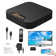 Smart TV Box 4K Quad-core ARM Cortex-A53 2GB RAM 8GB ROM 28 Network Play Video 4K Dual Wifi Voice 2.4G 5.0G Player Set Top Box TV Receivers
