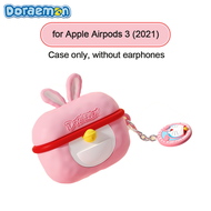 เคสของแท้100% Doraemon โดราเอมอน Airpods Pro เคสป้องกันแบบเต็มรูปแบบ Pro2 Airpods3เคสอ่อนสำหรับ Apple โดราเอม่อน RPC2250ป้องกันป้องกันซิลิโคนกันกระแทก