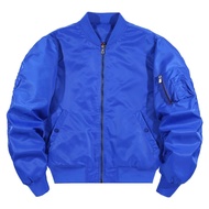 Ma1กองทัพอากาศยุโรปและโค้ทอเมริกัน2024เสื้อแจ็กเก็ตนักบินแฟชั่นแจ็คเก็ตนักบินผู้ชาย