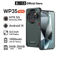 IIIF150 Oukitel WP35 5G  24GB+256GB Mobiles 6.6” FHD+ 2.4K 60HZ Screen 64MP+8MP Night Vision NFC Fac